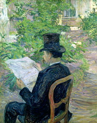 Monsieur Desire Dihau (1833-99) 1890 (oil on canvas) von Henri de Toulouse-Lautrec