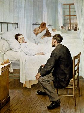 Visiting Day at the Hospital 1889