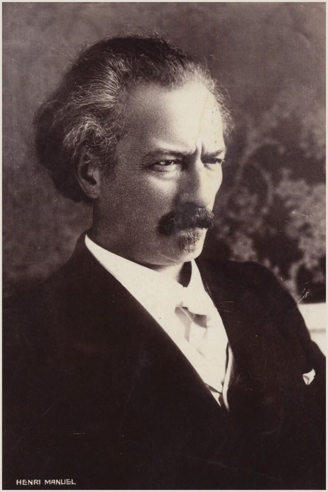 Porträt von Ignacy Jan Paderewski von Henri Manuel