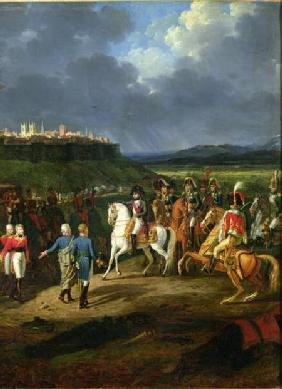 The English Prisoners at Astorga Being Presented to Napoleon Bonaparte (1769-1821) in 1809 1810