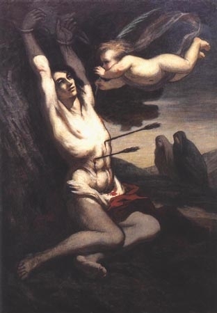 Martyre de saint Sébastien von Honoré Daumier