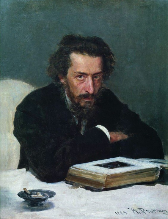 Porträt des Komponisten Pawel Blaramberg (1841-1908) von Ilja Jefimowitsch Repin