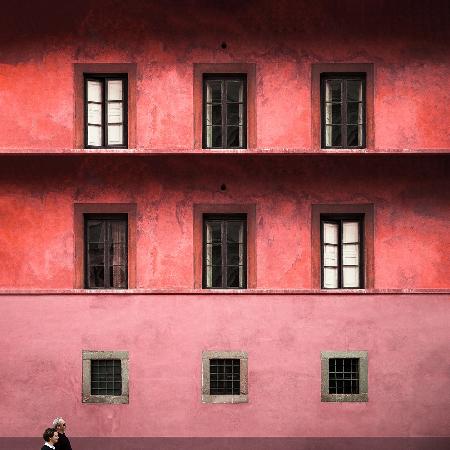 Italienische Fassade