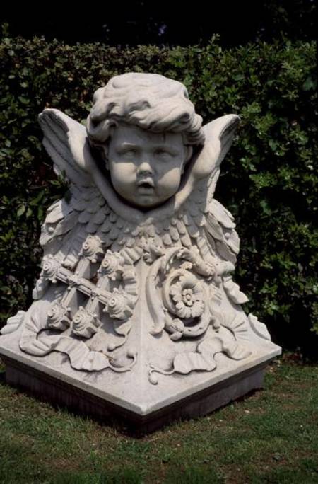 Putto from the garden (photo) von Scuola pittorica italiana