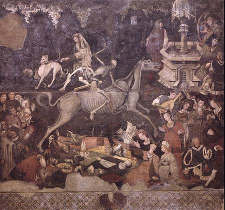 The Triumph of Death von Scuola pittorica italiana