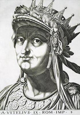 Vitellius (15-69 AD), 1596 (engraving) 1823