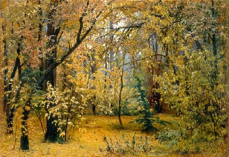Herbstwald 1876