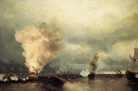 Die Schlacht während des Spießrutenlaufs von Wyborg am 3. Juli 1790 1846