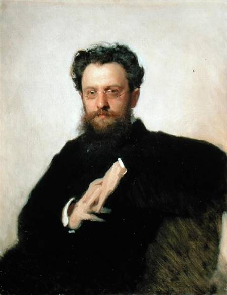 Portrait of Professor A. Prachov (1846-1916) von Iwan Nikolajewitsch Kramskoi