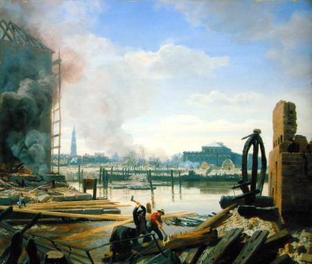 Hamburg After the Fire von Jacob Gensler