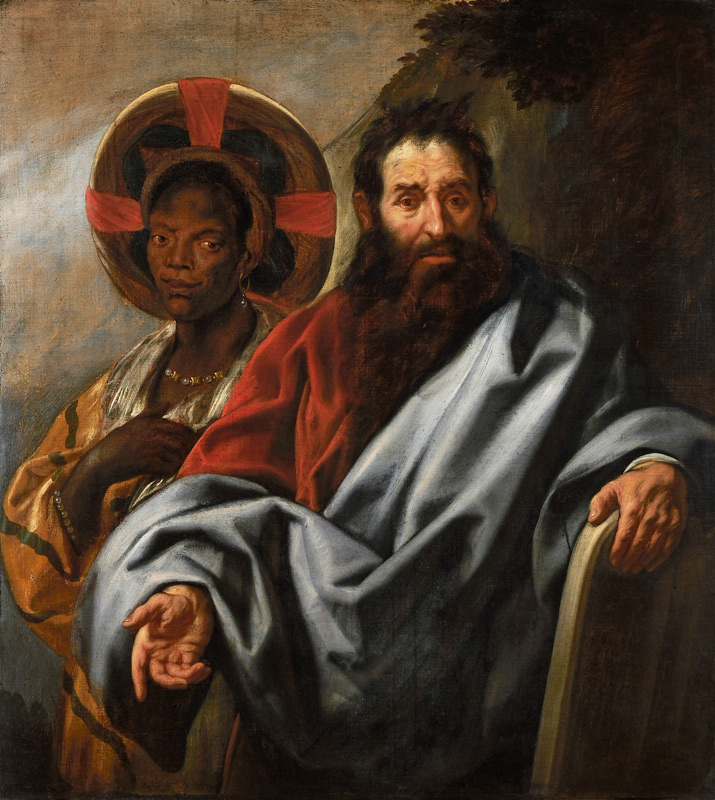 Moses and his Ethiopian wife Zipporah von Jacob Jordaens