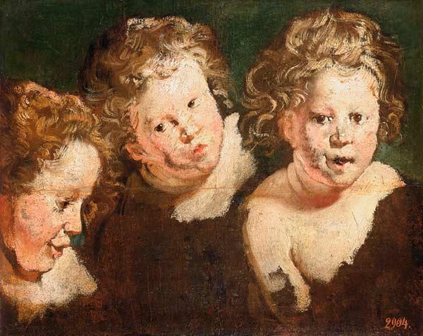 Three Childrens Heads c.1618