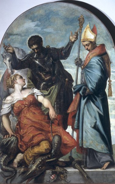 Tintoretto / Louis of Toulouse & George von Jacopo Robusti Tintoretto