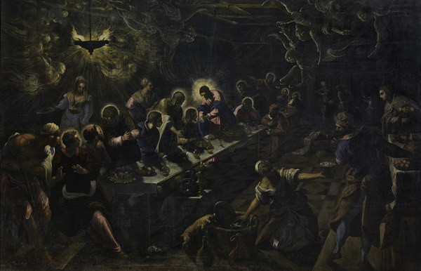 Tintoretto, Abendmahl von Jacopo Robusti Tintoretto
