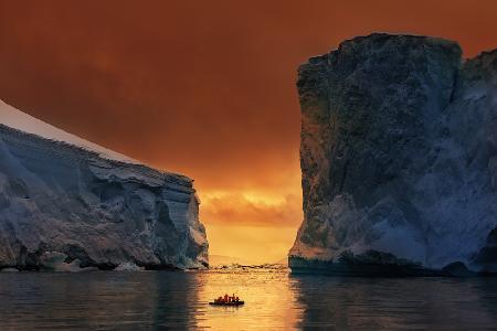 Antarktisches Feuertor