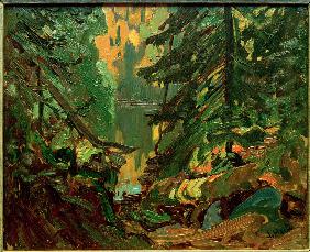 Near Montreal Lake, Algoma 1919