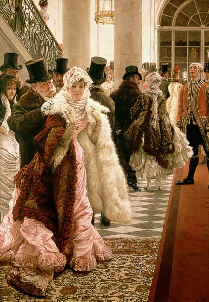 The Woman of Fashion (La Mondaine) von James Jacques Tissot