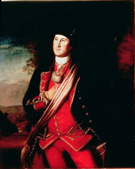 Portrait of George Washington (1732-99) von James the Elder Peale