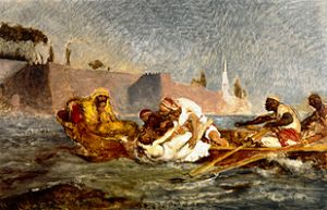 Im Bosporus Ertrunkene von Jan Matejko