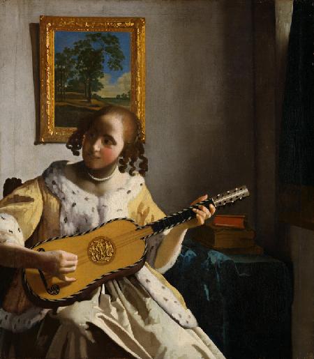 Die Gitarrenspielerin 1667