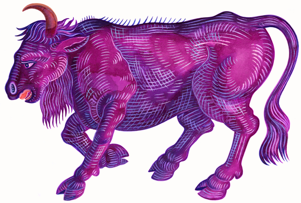 Raging Bull Taurus von Jane Tattersfield