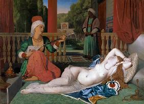 J.A.D.Ingres,  Odaliske mit Sklavin