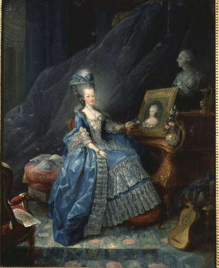 Marie-Therese de Savoie (1756-1805) von Jean Baptiste Andre Gautier D'Agoty