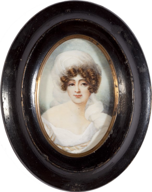Porträt von Gräfin Maria Walewska (1786-1817) von Jean-Baptiste Isabey