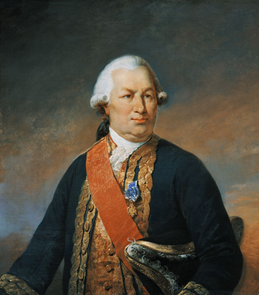 Francois-Joseph-Paul (1723-88) Count of Grasse von Jean Baptiste Mauzaisse