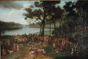 The Quarry at the Etangs de Commelles in 1771