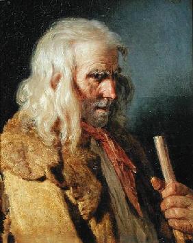 Portrait of a Breton Peasant 1834