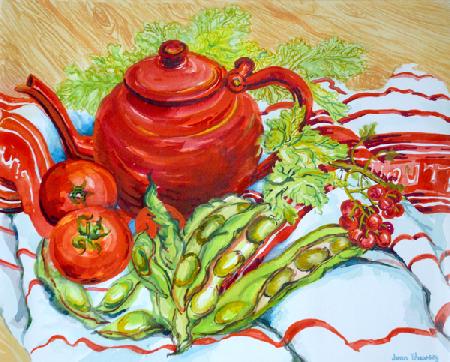 The Red Teapot