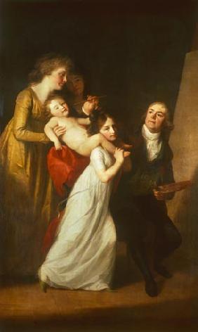 Joh.Friedr.Aug.Tischbein, Familienbild 1800