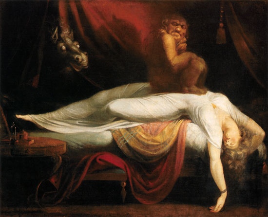 Der Nachtmahr von Johann Heinrich Füssli