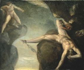 Prometheus wird von Hercules gerettet 1781/85