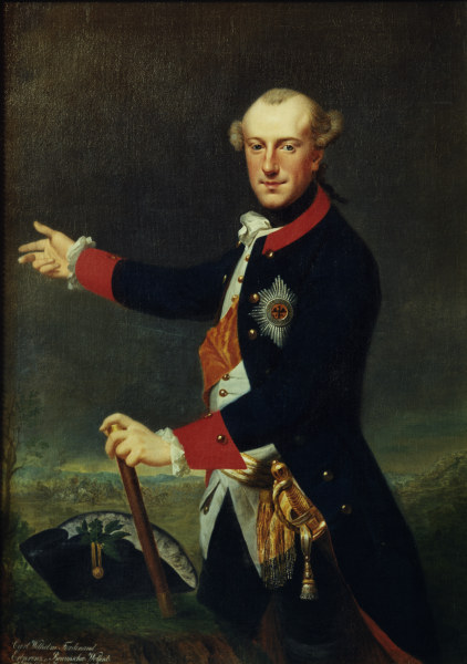 Karl II. Wilh.Ferd.v.Braunschw von Johann Georg Ziesenis