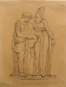 Klio und Melpomene 1800