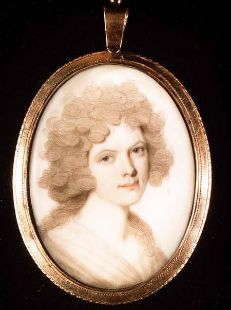 Miniature of an Unknown Lady von John Barry