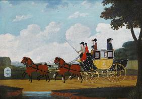 The Royal Mail Coach, Chelmsford to London 1799