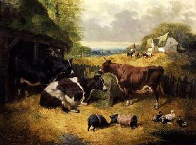 Farmyard Scene 1853