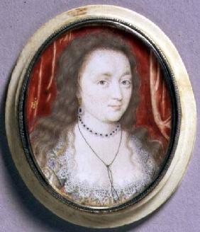 Portrait Miniature of Lady Cecilia Neville c.1615-20