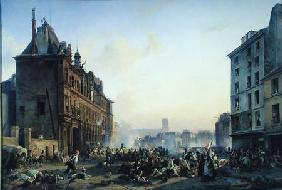 Attack on the Hotel de Ville 28th July