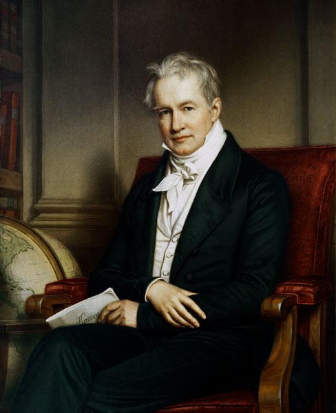 Humboldt, Alexander Freiherr von, Portrait 1843
