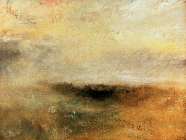 Seestück mit aufkommendem Sturm von William Turner