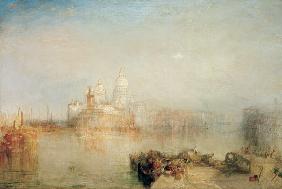 Dogana und S. Maria della Salute, Venedig 1843