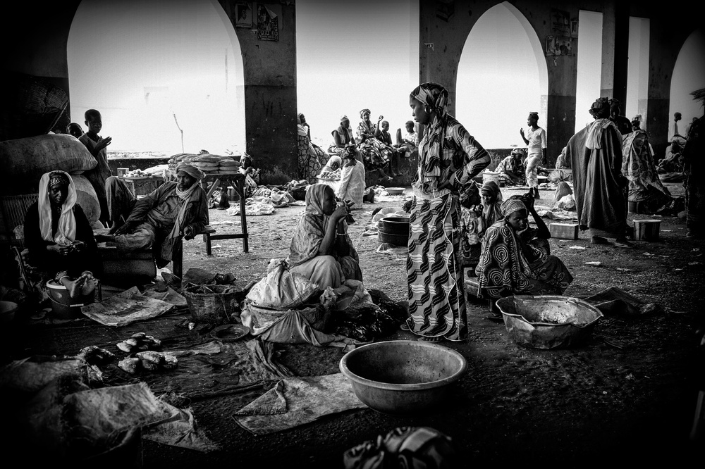 Ein Markt in Gao (Mali). von Joxe Inazio Kuesta Garmendia