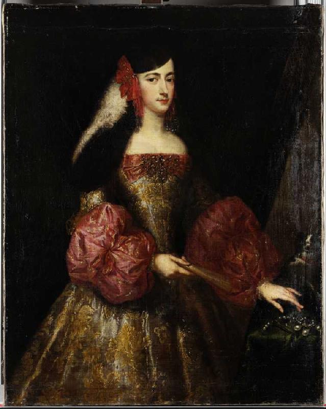 Die Herzogin von Montalto von Juan Bautista Martinez del Mazo