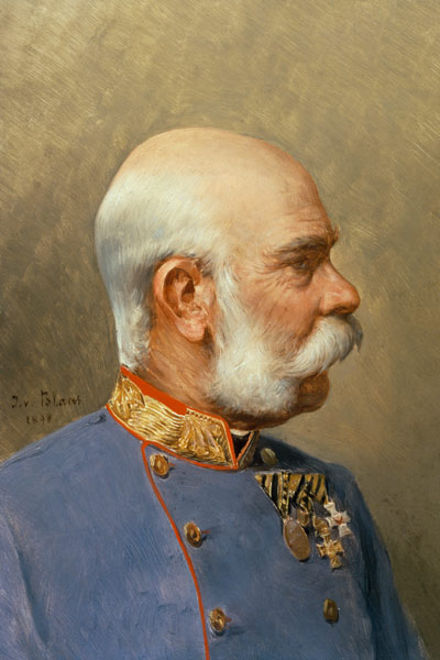 Kaiser Franz Joseph von Julius von Blaas