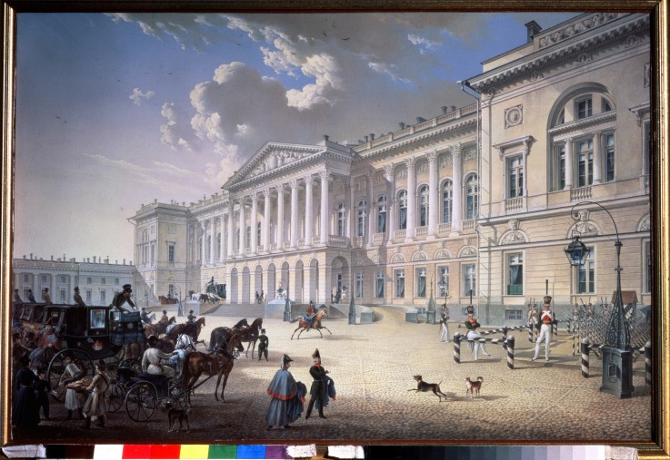 Der Michael-Palast in Sankt Petersburg von Karl Petrowitsch Beggrow