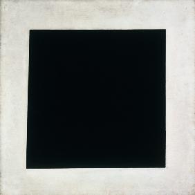 Schwarzes Quadrat um 1923